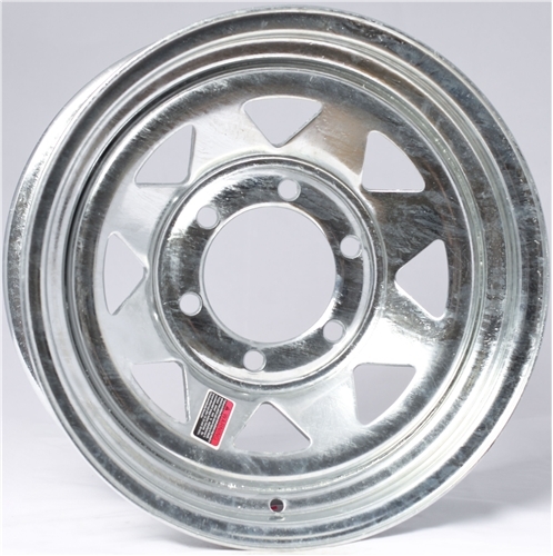 14" Galvanized Spoke Wheel - W146545GS