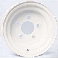 8" Solid White Wheel - W8375440WP