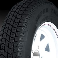 15" Silver Mod Wheel/Tire - WTB155550SM205C