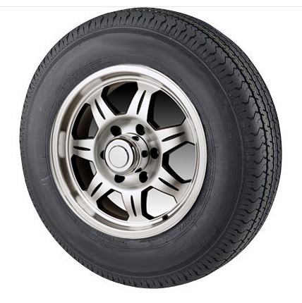 13" Aluminum Wheel/Tire Radial - WTR135545A175C
