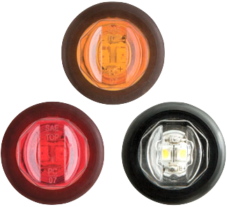 3/4" Sealed Clearance Lights - MCL-11AKB / MCL-11RKB