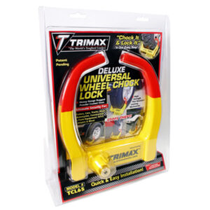 WHEEL CHOCK & LOCK FOR 6" WIDE - 10.50" WIDE TIRES