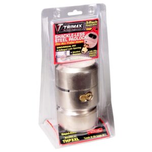 3-PACK HOCKEY PUCK INTERNAL SHACKLE LOCK