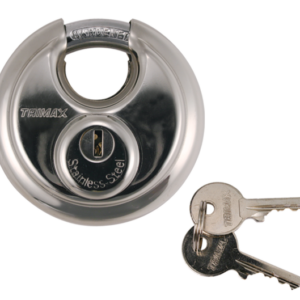 STAINLESS STEEL 70MM ROUND PAD LOCK